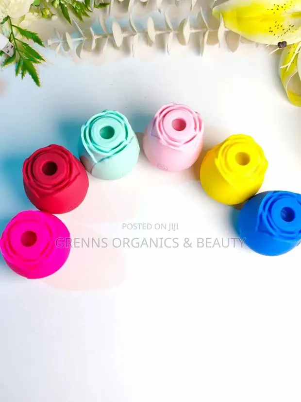 Rose Clitoral Suction Vibrator – 6 Colors Women Sex Toy · Photo 1