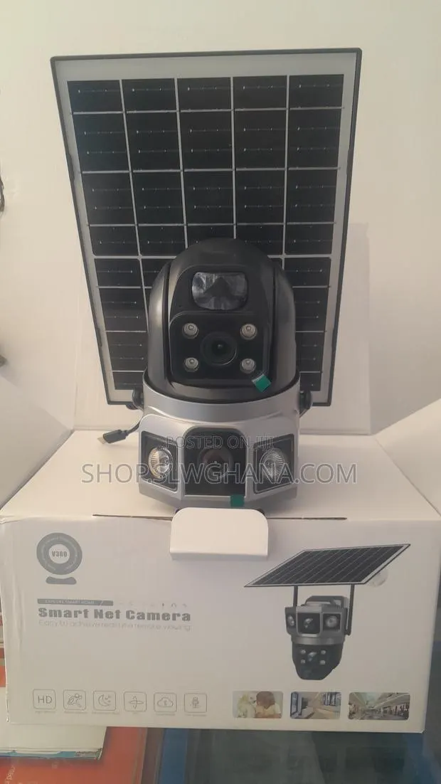 4G 3way Solar CCTV Camera 10x Zoom · Photo 1