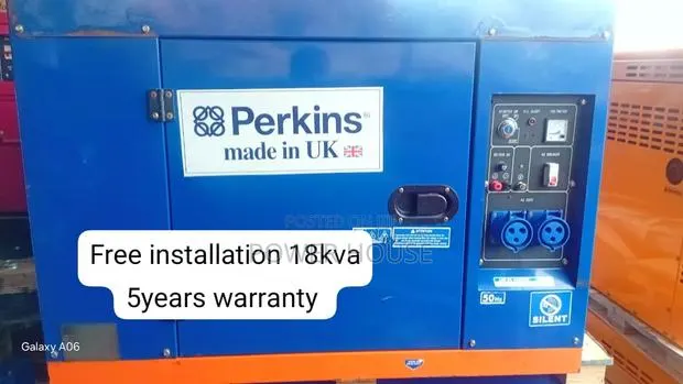 Perkins 18kVA UK Diesel Generator Low Fuel Use 18kva · Photo 1