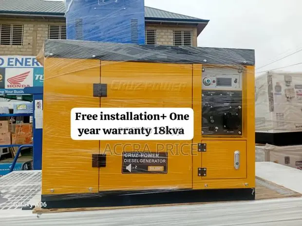 Easy Mobile 18kva Cruz Power Diesel Silent 18kva Uk Genset · Photo 1
