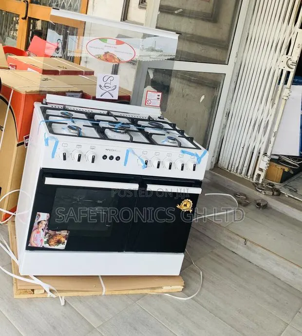 Text/Call for Mediatech 60×90 White Gas Cooker · Photo 1