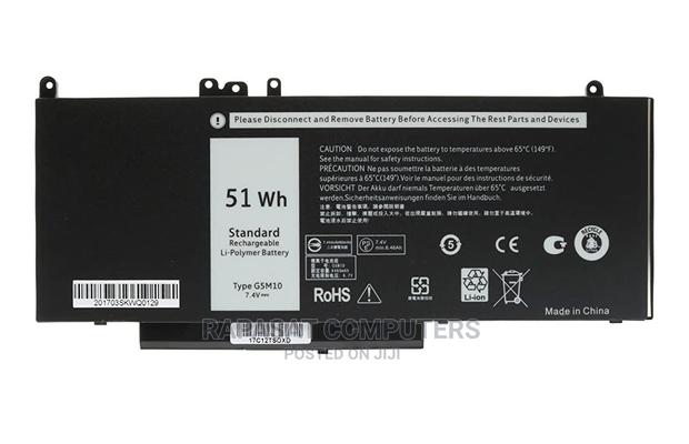 Dell G5m10 Latitude E5450 E5550 V5gx R9xm9 Wy Laptop Battery · Photo 1