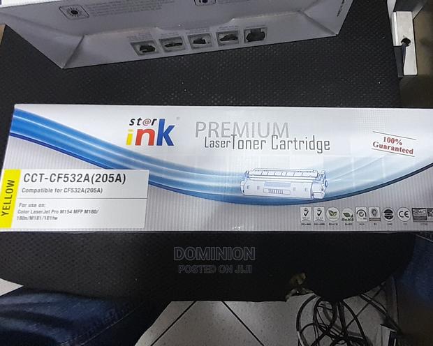 Star Ink CCT-Cf532a(205a) Yellow Quality Toner · Photo 1