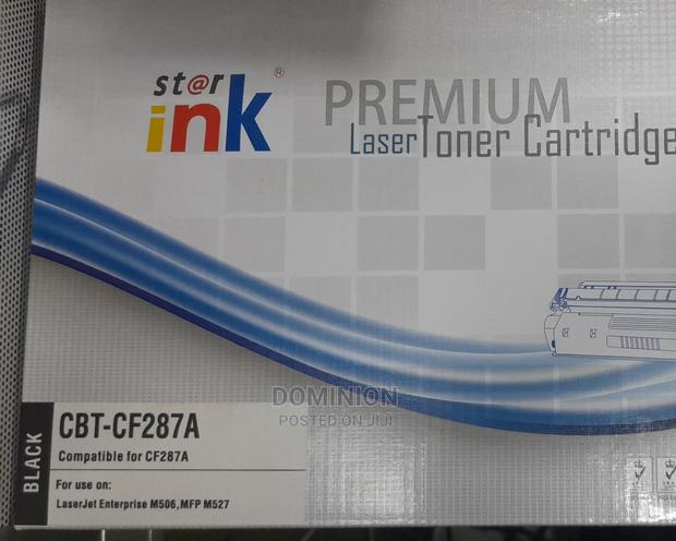 Star Ink 87A(Cbt-Cf287a) Black Quality Toner · Photo 1