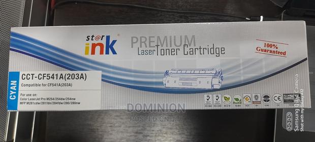Star Ink 203a(Cct-Cf541a) Cyan Quality Toner · Photo 1