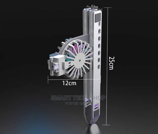 Aluminum 7 Level Adjustable Computer Stand With Fan · Photo 4