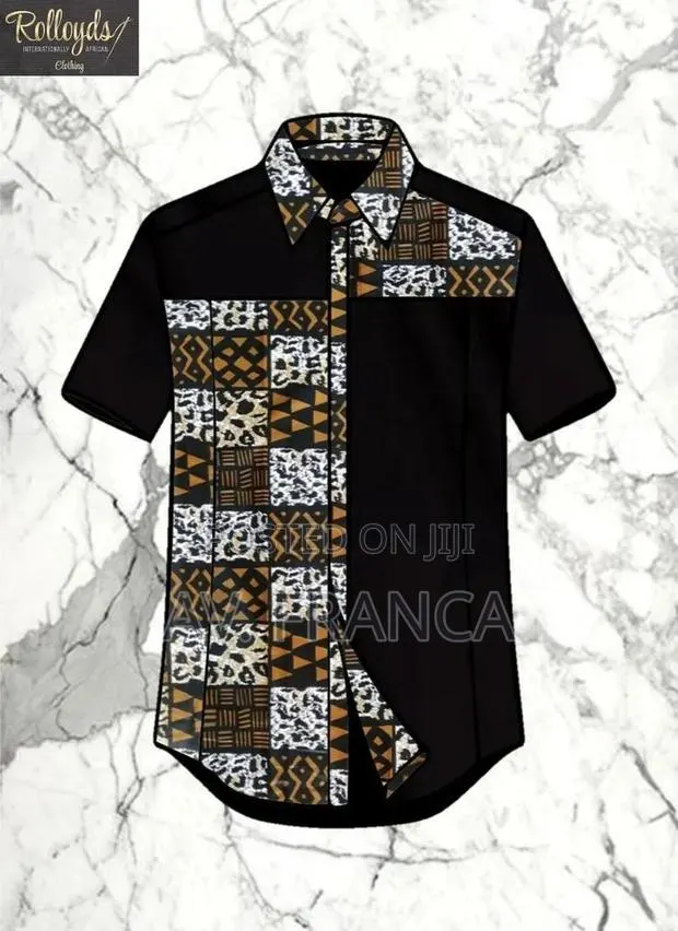 Men Ankara Shirt · Photo 1