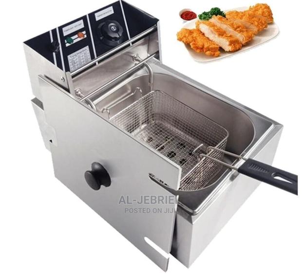 Win Win Electric Deep Fryer Single Basket · Photo 1