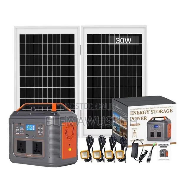 500 Watts Solar Energy Potable Power Station Plus Solar Pannel · Photo 1