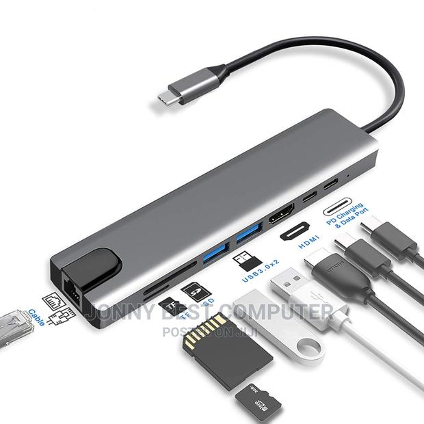 USB-C 8 in 1 Converter · Photo 1