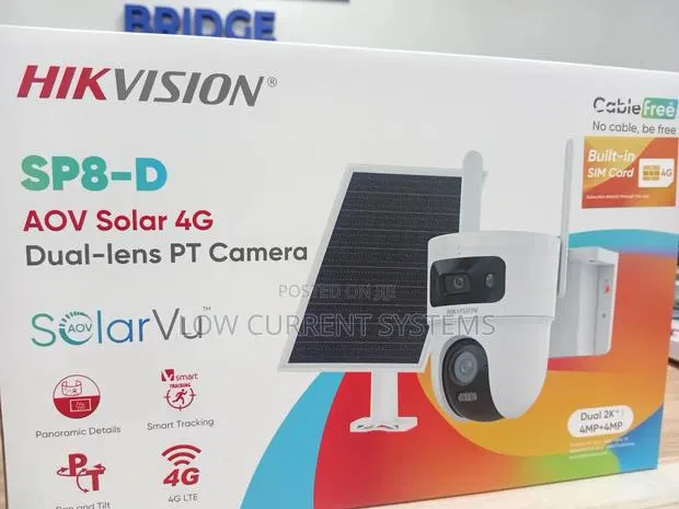 Hikvison Dual Lens Solar PT Camera ( 4G) · Photo 1