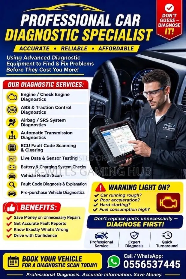 Professional Car Diagnostics & Fault Code Specialist · Photo 1