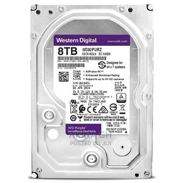 Wd 8tb Purple Surveillance Internal Hard Drive · Photo 1