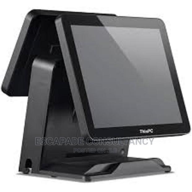 POS Computer I3 All in One Dual Touch Screen 128GB SSD , 8GB · Photo 3