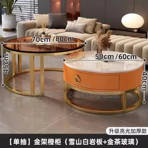Glass Circular Centre Table · Photo 1