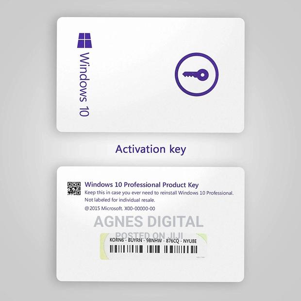 Windows 10 Pro Key Card 1PC · Photo 1