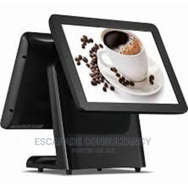 POS Computer All in One Double Screen Touch 64GB SSD · Photo 1