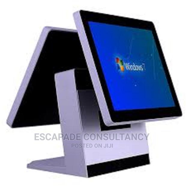 POS Computer All in One Double Screen Touch 64GB SSD · Photo 2