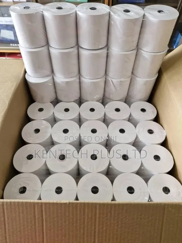 Paper Roll Thermal 80mm×80mm Full Box Is 50pcs 620ghc · Photo 1