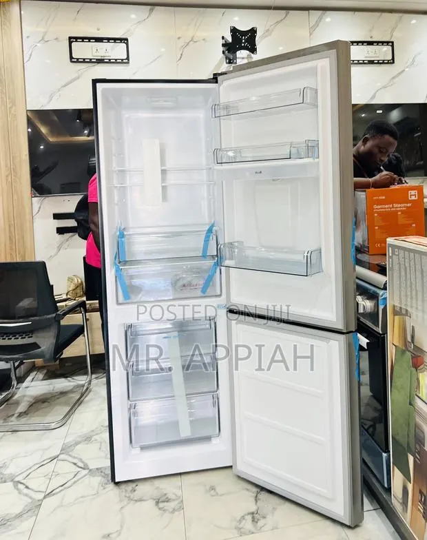 Shop Durable Legacy 2 Door Electric Refrigerator(Mirror)Black · Photo 1