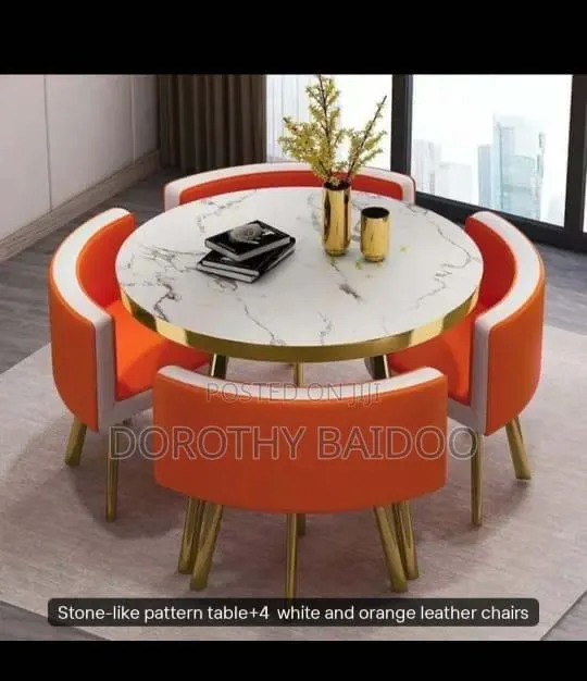 Marble Dining Table Set · Photo 1