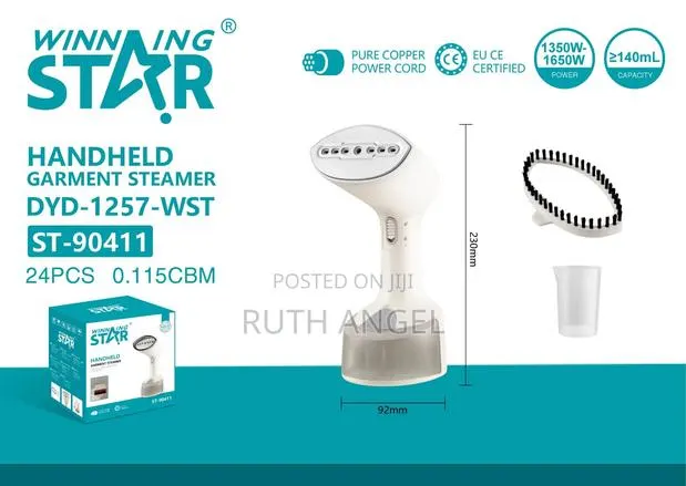 Winning Star Handheld Garment Steamer. · Photo 1
