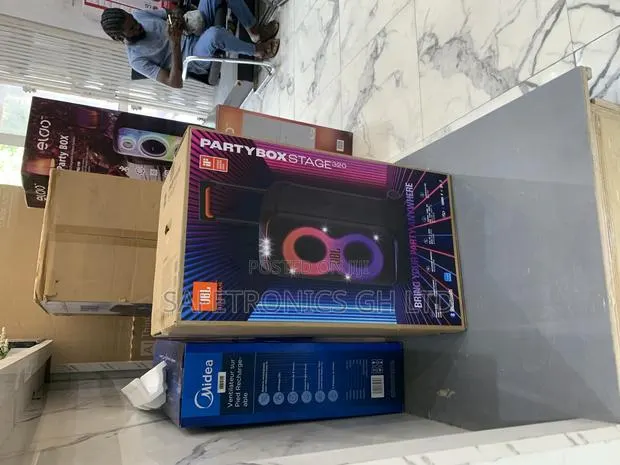 Get Perfect JBL Partybox Stage 320 Bluetooth Electric Speaker · Photo 1