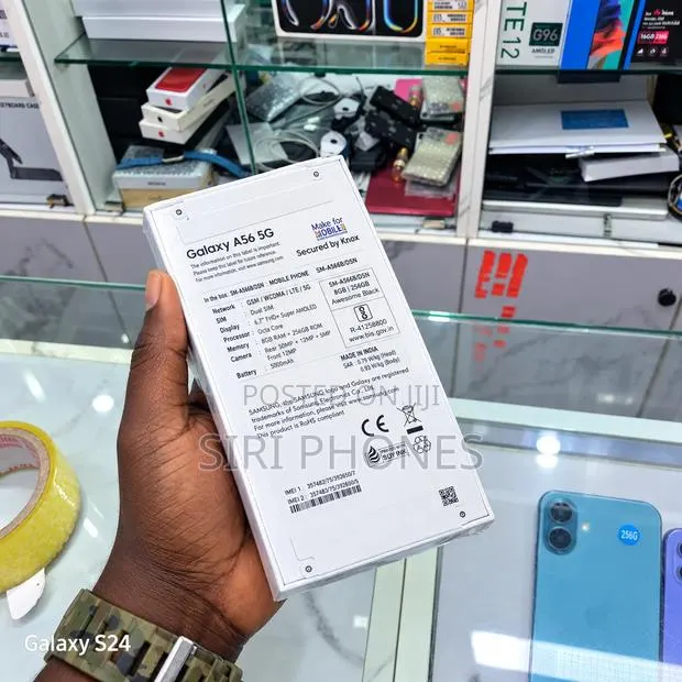 New Samsung Galaxy A56 256 GB Black