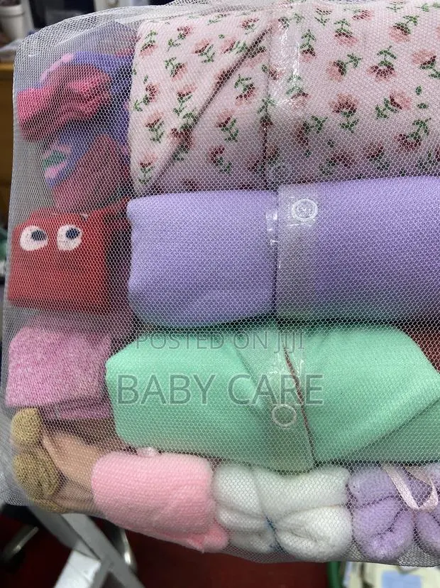 Baby Sleeping Suit With Socks and Handkerchief 3 In1 · Photo 1
