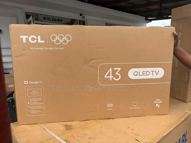 TCL 43” Smart Android Qled Led TV · Photo 1