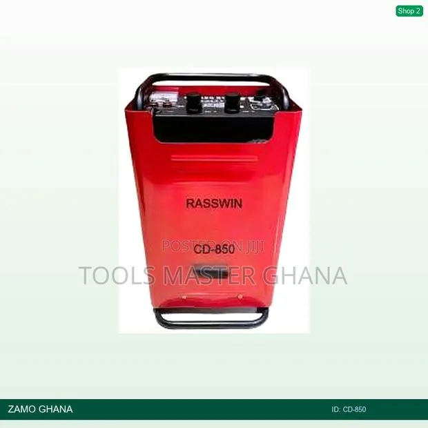 Rasswin 63-300a 12v-24v Battery Charger Booster 220-240v 50-6 - Cd-850 · Photo 1