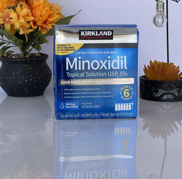 Kirkland Minoxidil Full Box - Extra Strength Minoxidil Oil · Photo 1