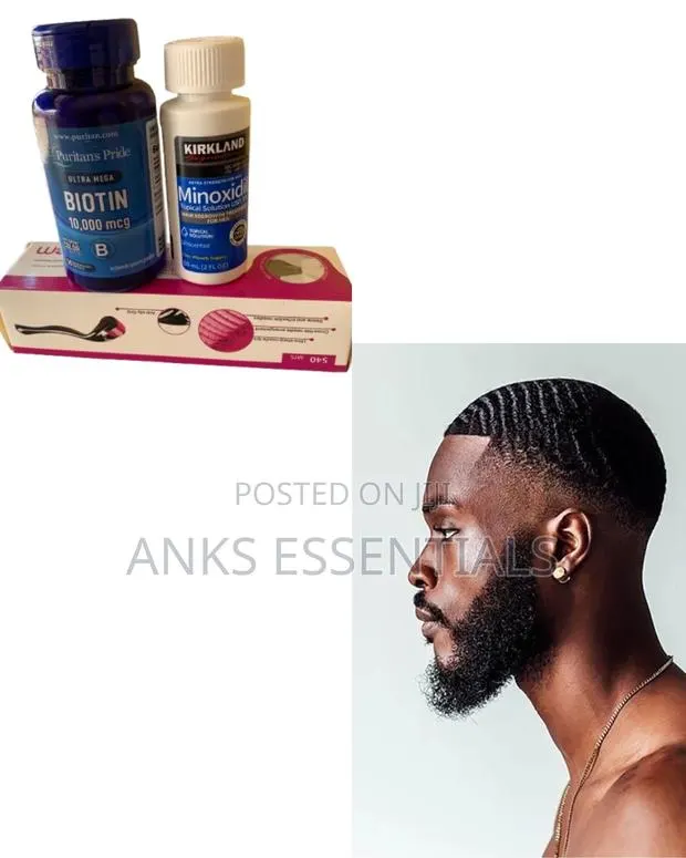 Hair Growth Combo Pack – Kirkland Oil + Biotin · Photo 1