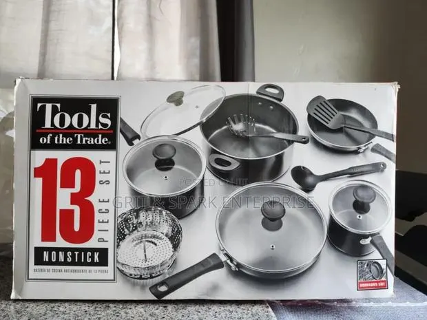 Brand New 13 Nonstick Cookware Set From the Usa · Photo 1
