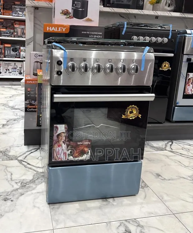 Shop Premium Ferre 50x60 4 Burner(Glass Oven)Gray · Photo 1