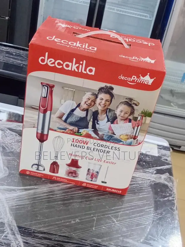 Fresh Smoothies Anytime, Anywhere – Decakila Cordless Blender · Photo 1