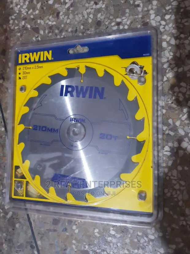 Irwin Circular Saw Blade 210mm 20t - Brand New Sealed · Photo 1