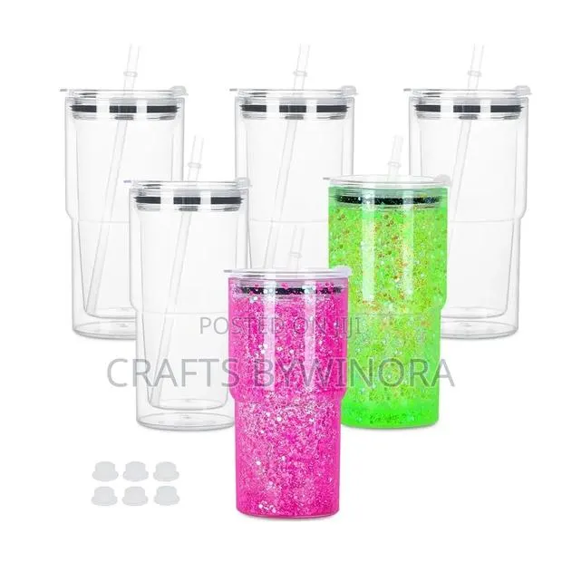 40oz Snow Globe Tumbler Cup – DIY Custom Tumbler · Photo 1