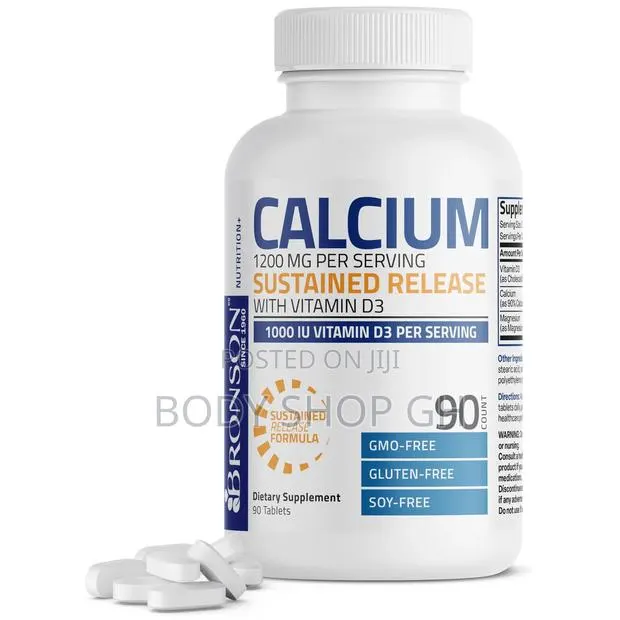 Bronson Calcium 1200 Mg Per Serving Sustained Release · Photo 1