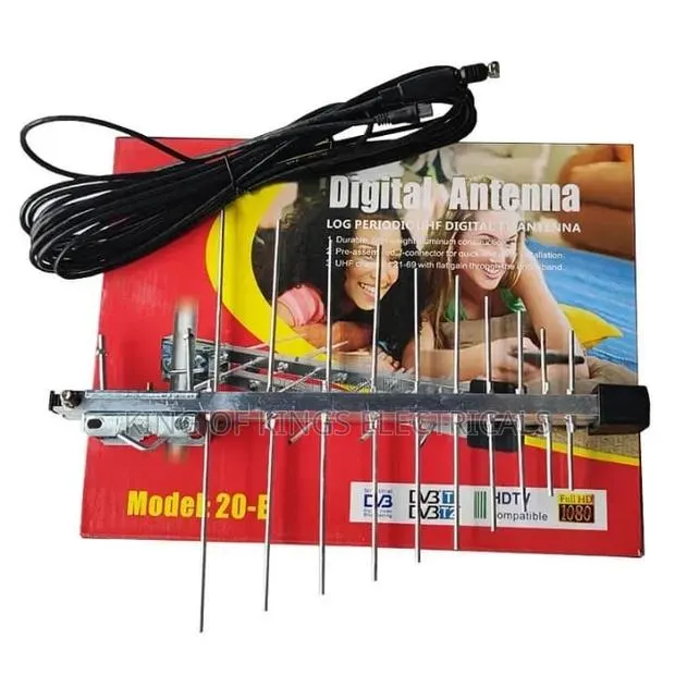 Digital Tv Antenna – Clear Picture, No Monthly Bills D · Photo 1
