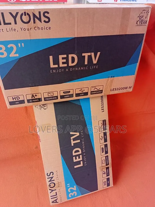 Ailyons 32" Hd Tv – Sharp Images Clear Audio Ailyons 32 · Photo 1