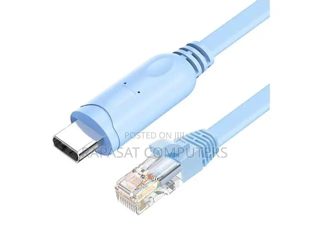 Original Usb-c Male To Rj45 Male Cable 1.8m · Photo 1