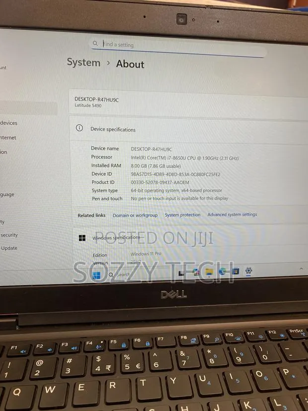 Laptop Dell Latitude 7490 8GB Intel Core i7 SSD 256GB · Photo 1