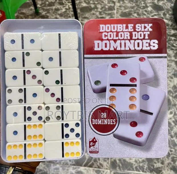 Double Six Color Dots Dominoes Game · Photo 1