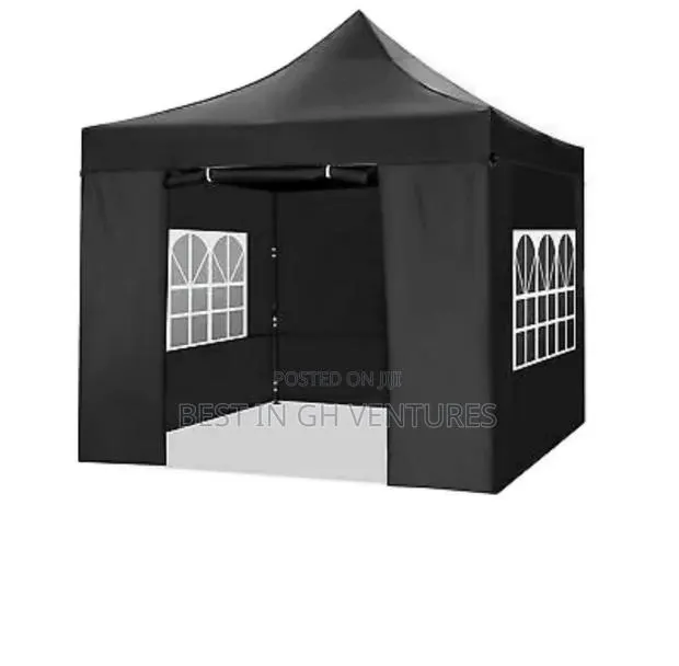 Black 3mx3m Tent Enclosed With Windows and Doora · Photo 1