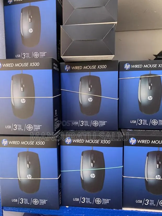 HP Wired Mouse X500 · Photo 1