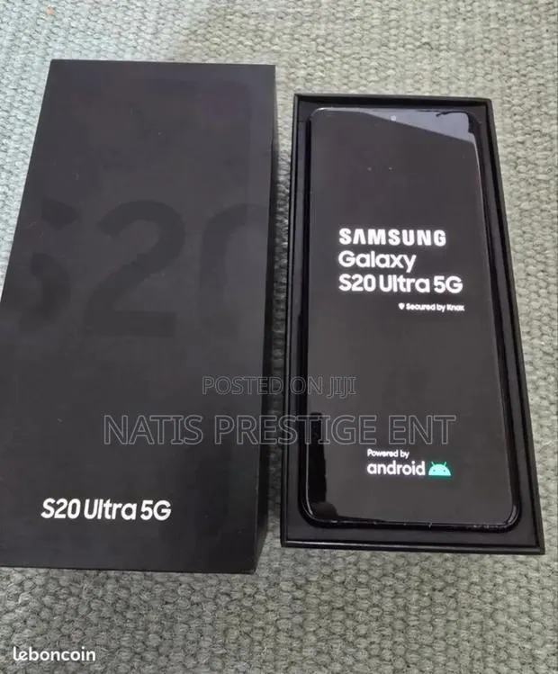 New Samsung Galaxy S20 Ultra 256 GB Black · Photo 1