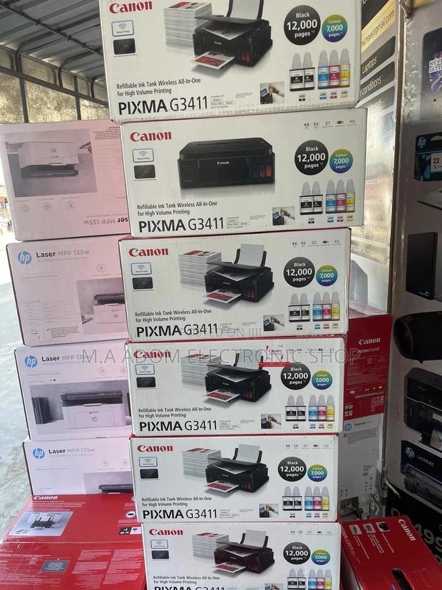 We Have Instock Canon Pixma 3411 Wireless Ink Tank Printer · Photo 1