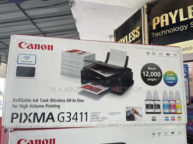 Canon Pixma All in 1 Wireless Printer (3411) · Photo 1