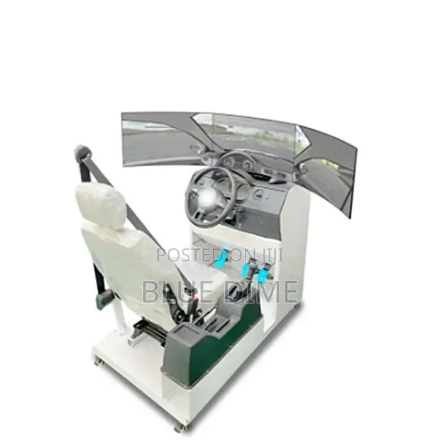 Car Driving Simulator 3pc 27" Screen View Driving School Auto + Manual · Photo 1